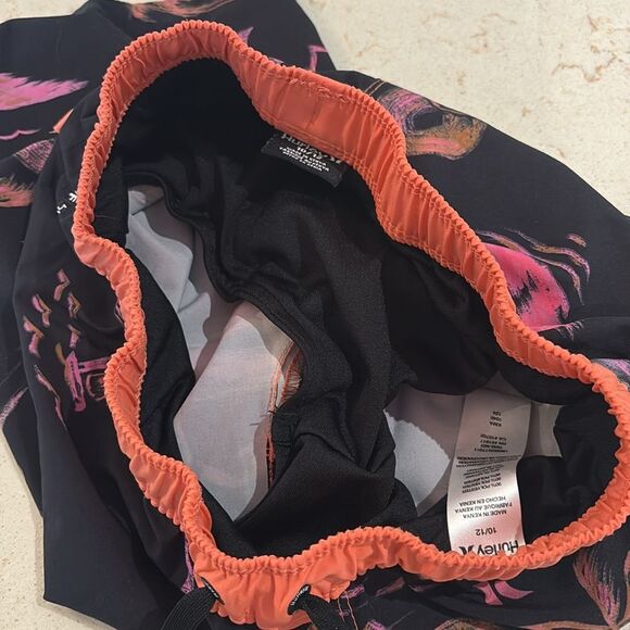 Hurley Black and Pink Board Shorts Tropical Design SZ 10/12
Neon orange and pink - Picture 11 of 11